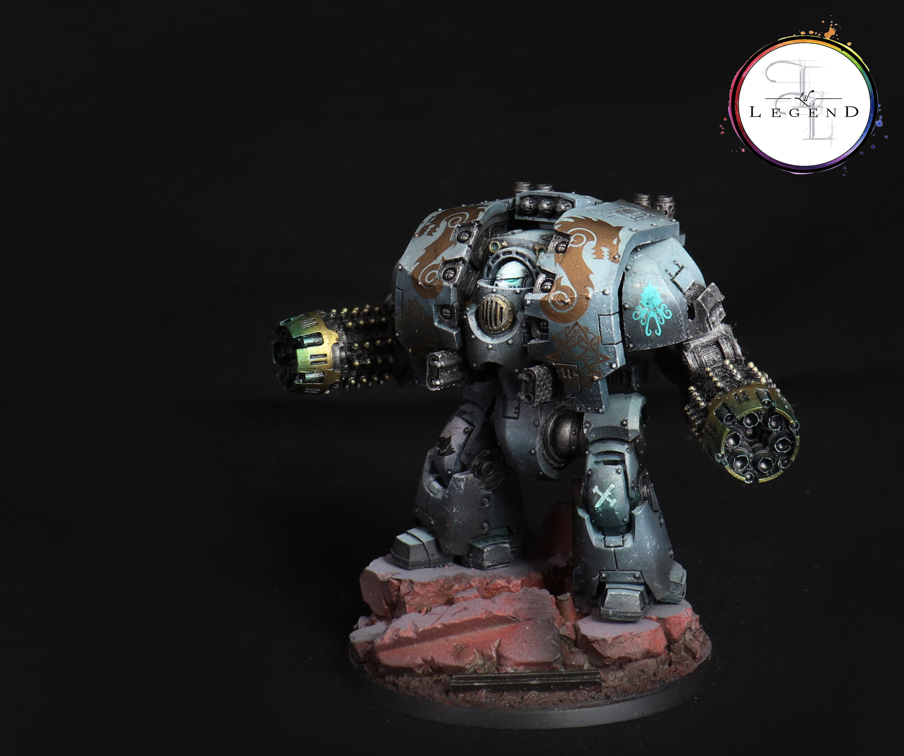 Space Wolves Army Leviathan Space Marine Half Pro Painted Commission 40K