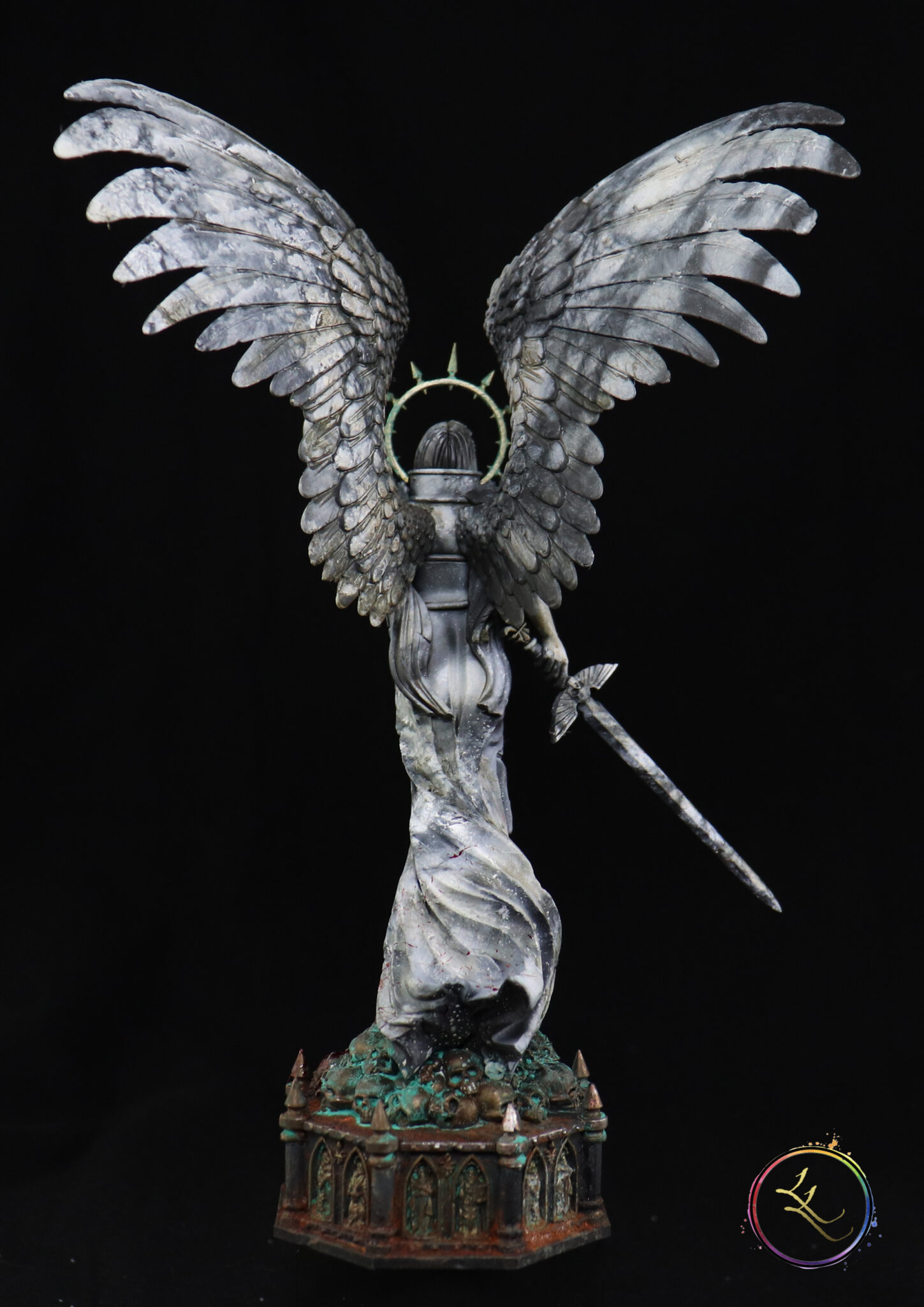 Sisters of Battle, Battle Sanctum. Marble Statue Commission. Lil