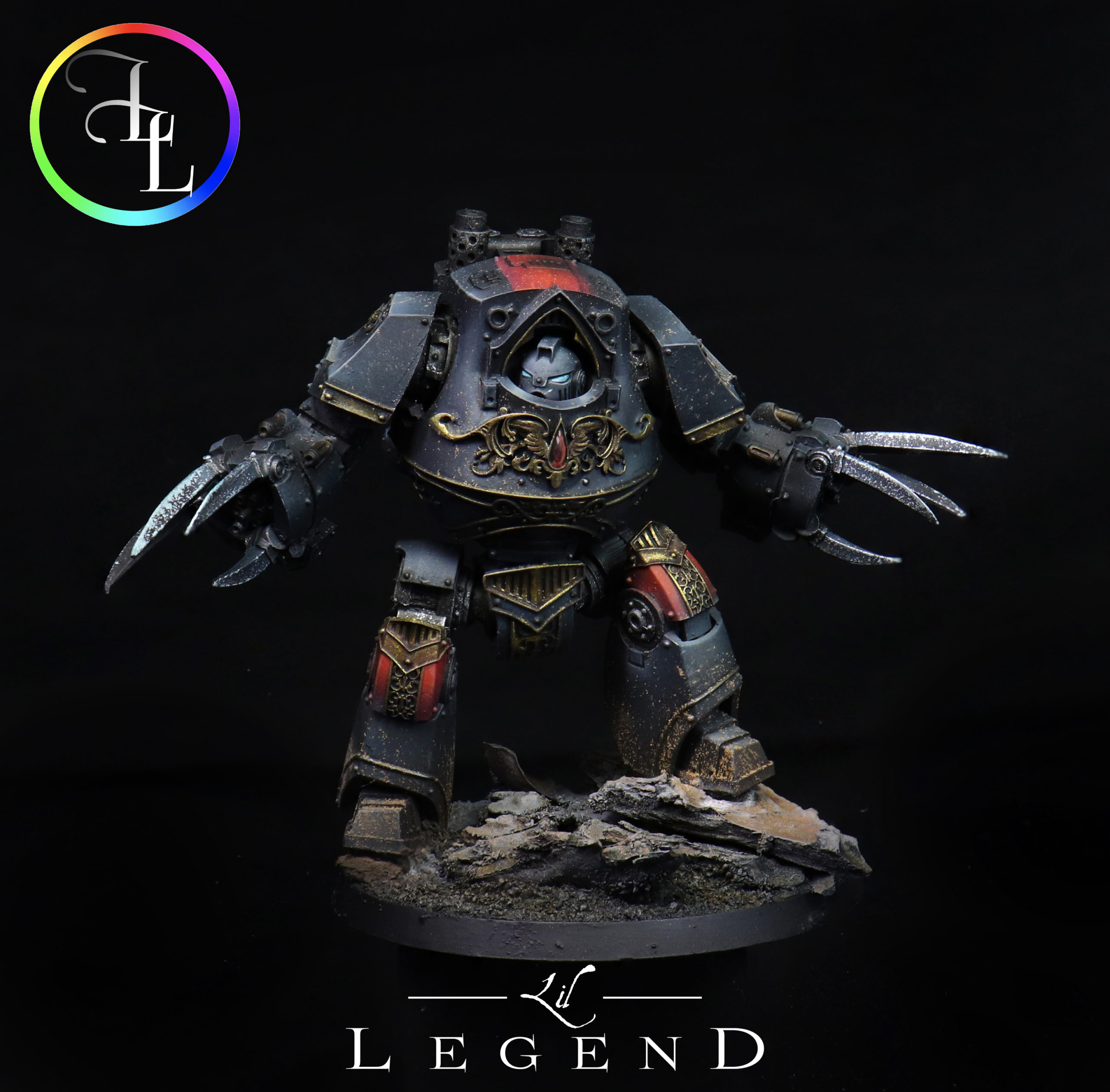 Forge World Contemptor Dreadnought Studio Painted 40k 