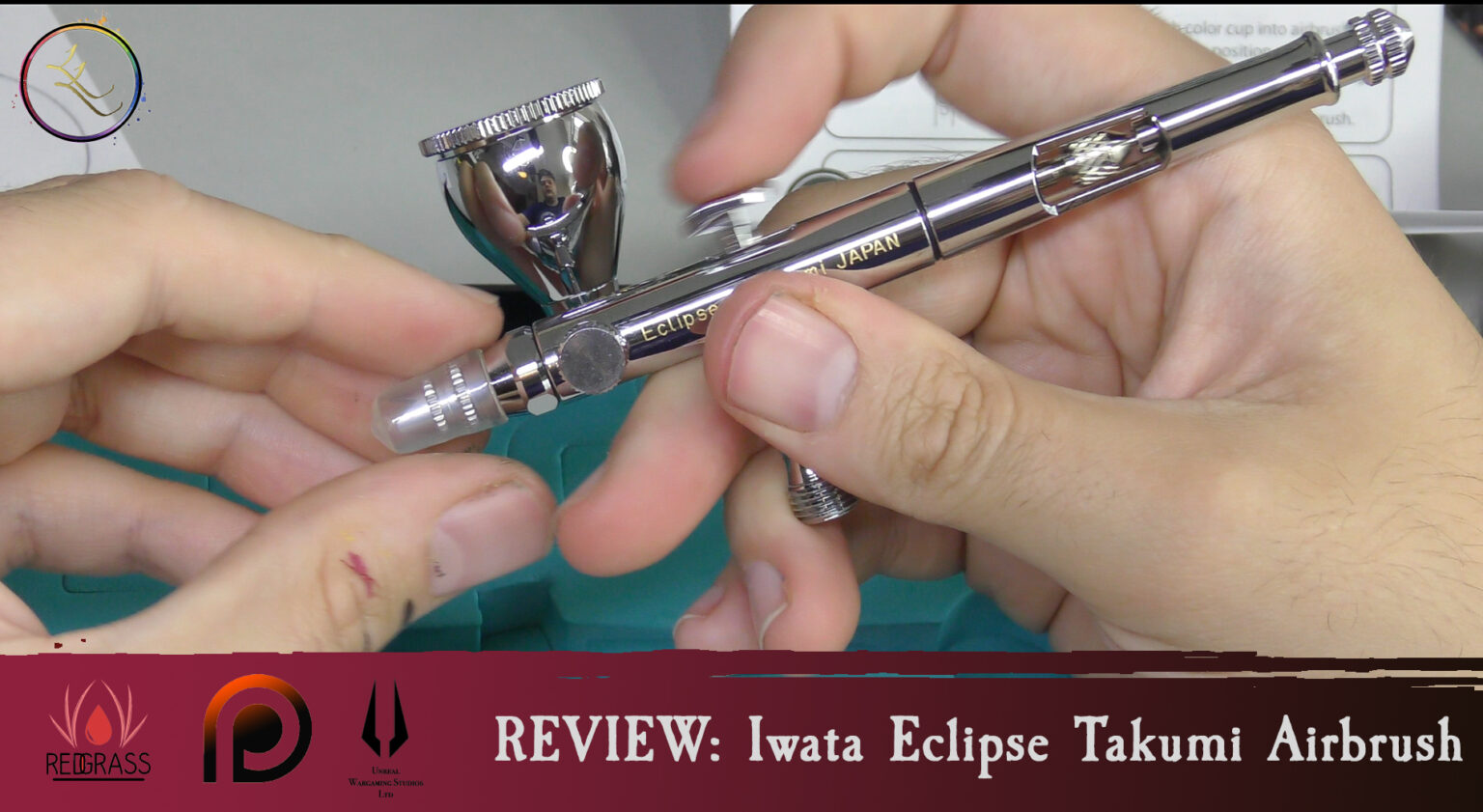 REVIEW Iwata Eclipse Takumi Airbrush Lil'Legend Lil Legend Studio