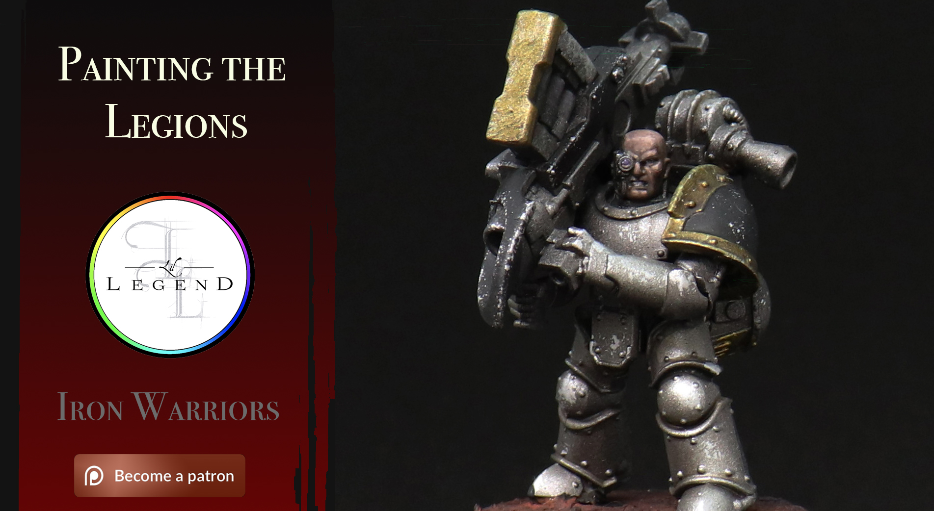 How to Paint Iron Warriors Masterclass Lil Legend Studio
