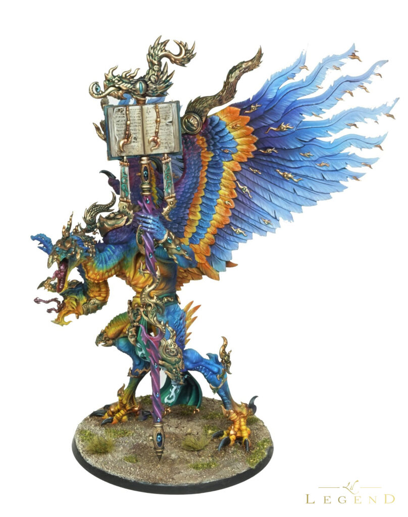 Lord of Change, Greater Daemon of Tzeentch Commission. - Lil Legend Studio