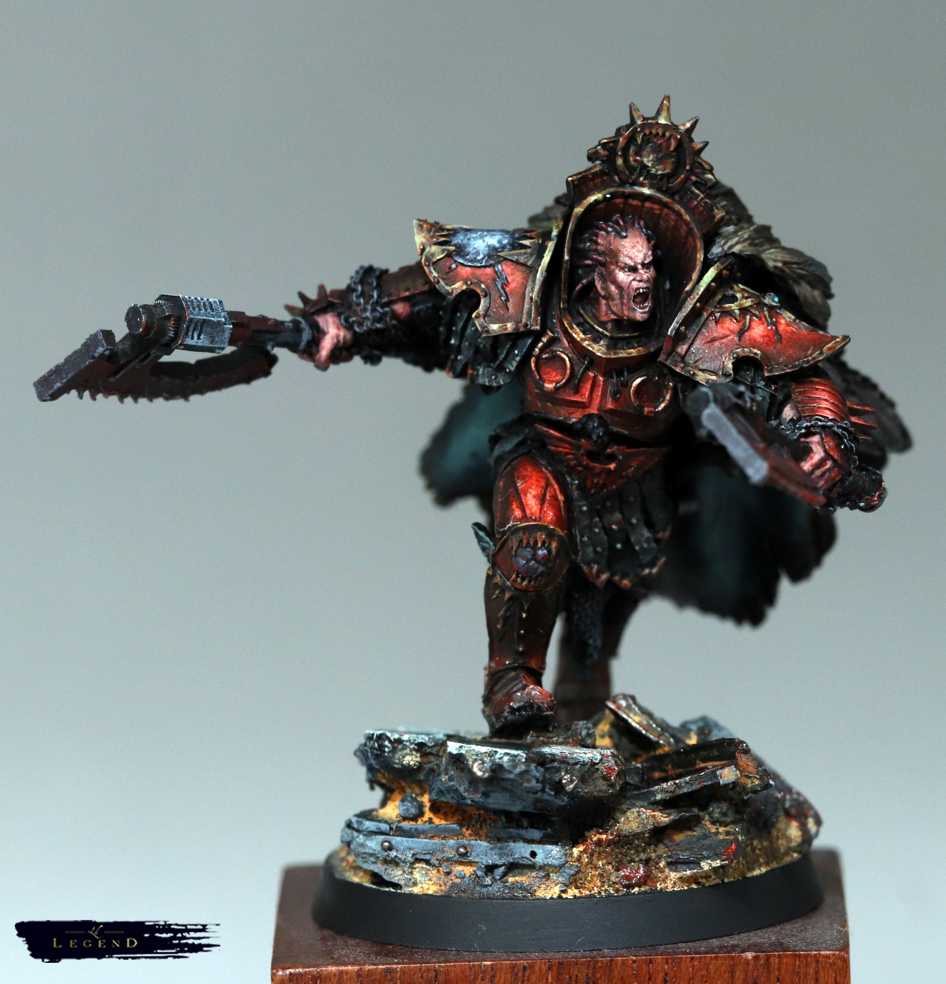 EATER OF WORLDS - How to paint ANGRON - Tutorial Masterclass - Lil ...