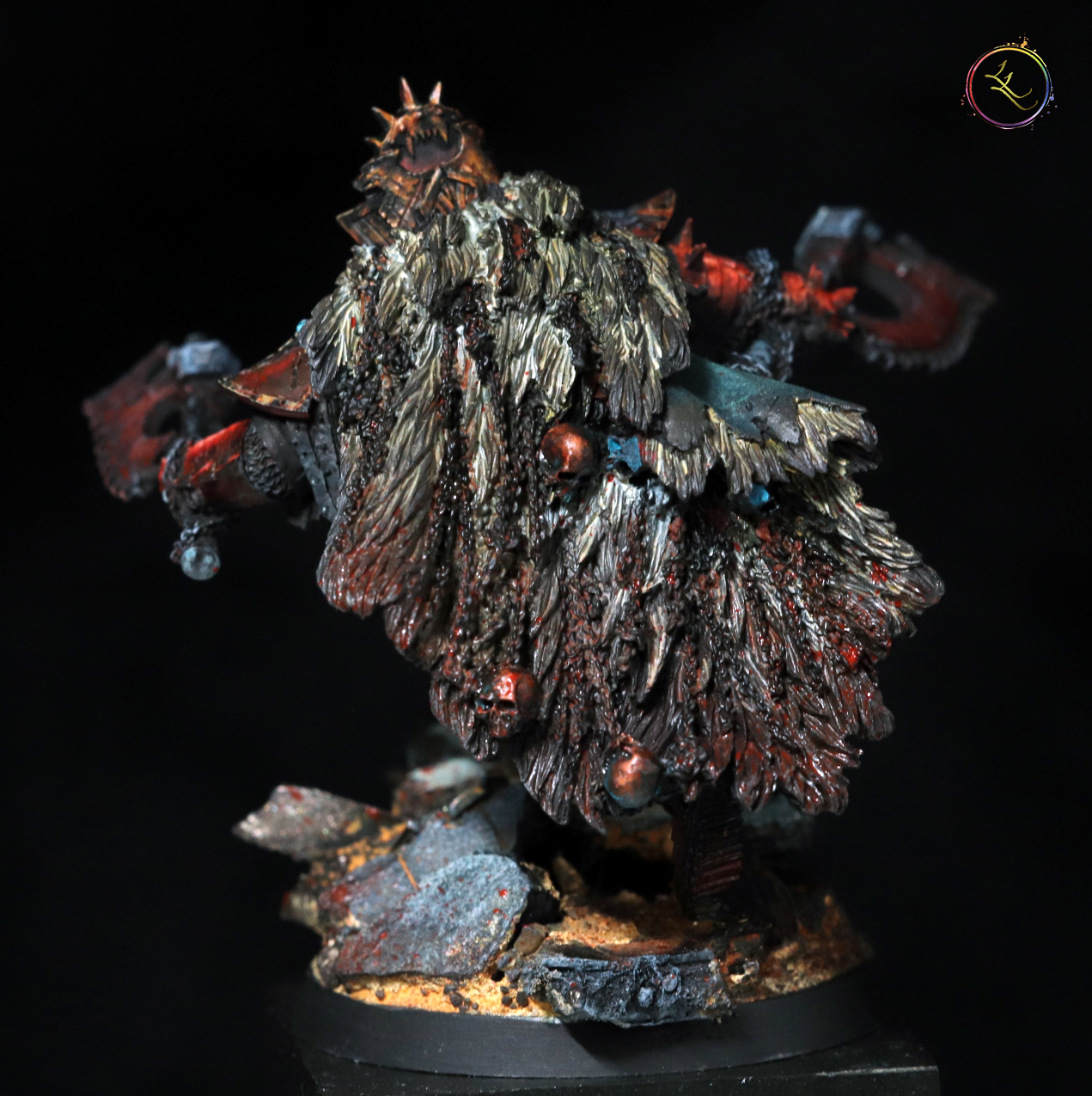 EATER OF WORLDS - How to paint ANGRON - Tutorial Masterclass - Lil ...