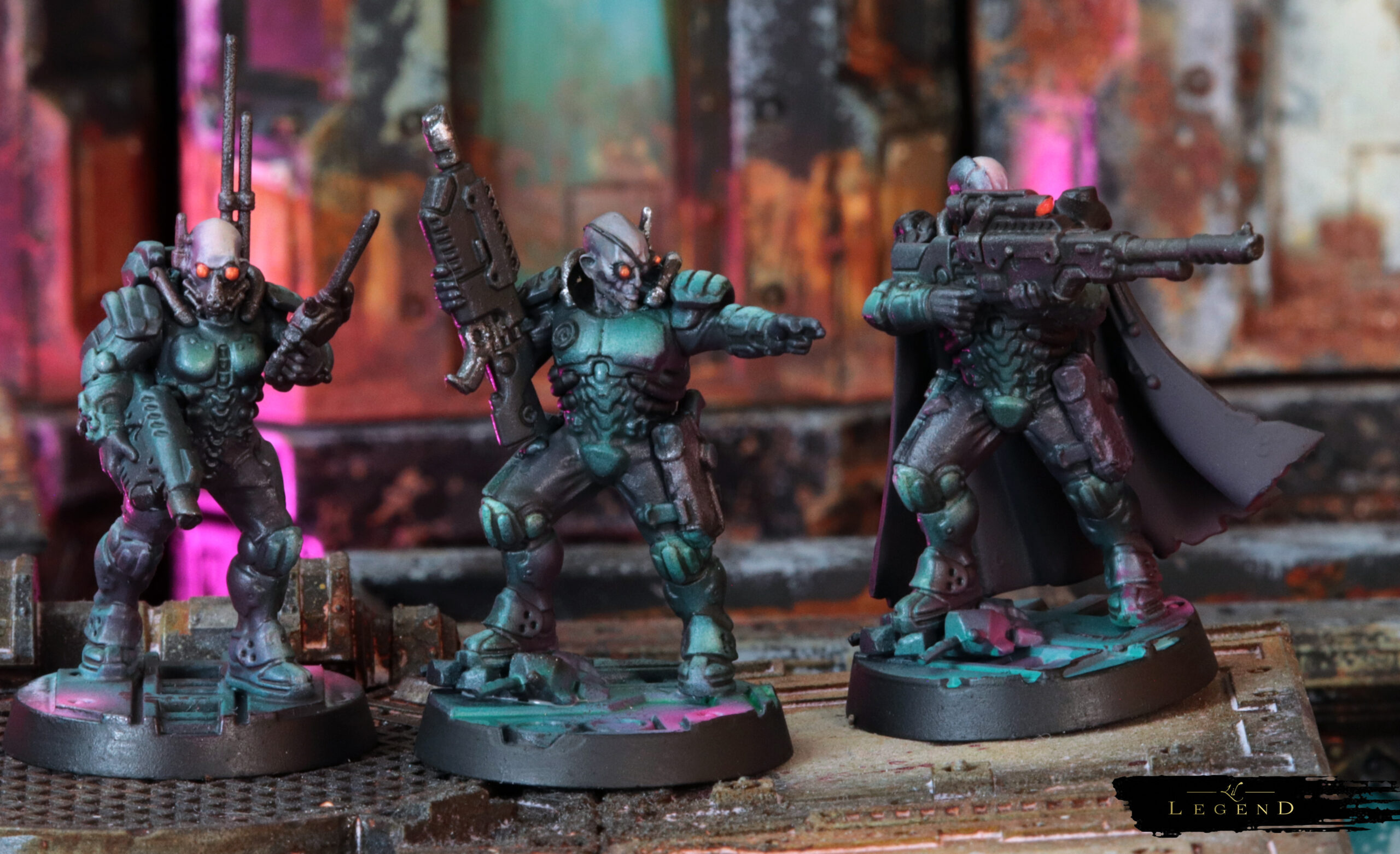 NECROMUNDA Van Saar Tek-hunters - Ready to Send (Copy) - Image 2