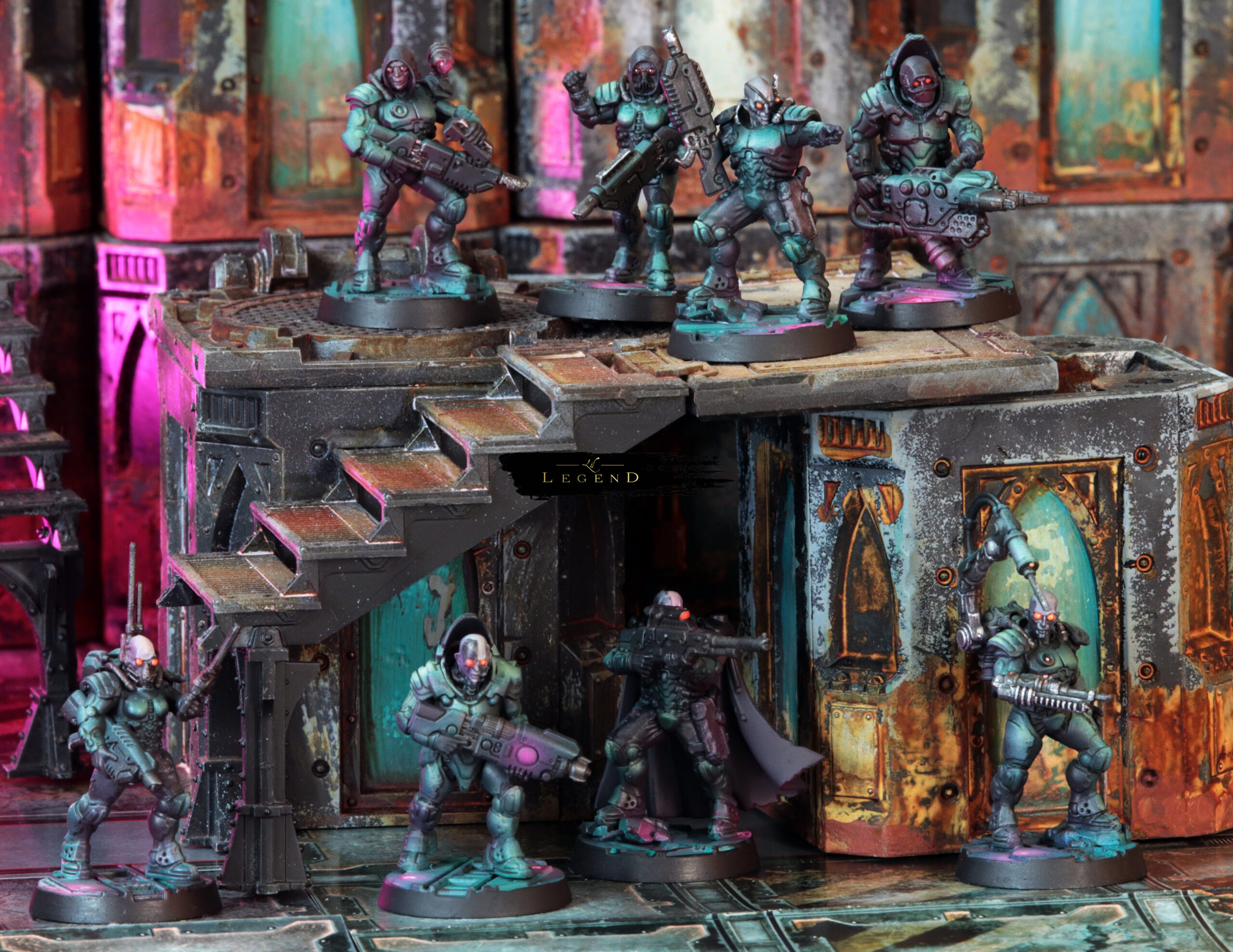 NECROMUNDA Van Saar Tek-hunters - Ready to Send (Copy)