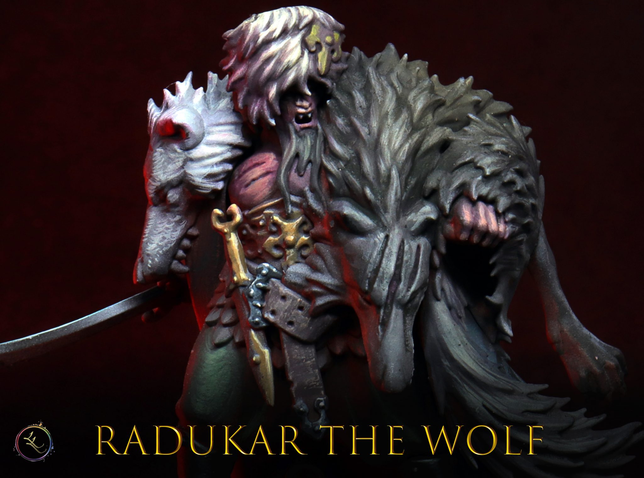 Soulblight Gravelords Age Of Sigmar Miniatura Radukar El Lobo De Warhammer Cursed City - Soulblight Gravelords, Age Of Sigmar, Sin Montar The Beast