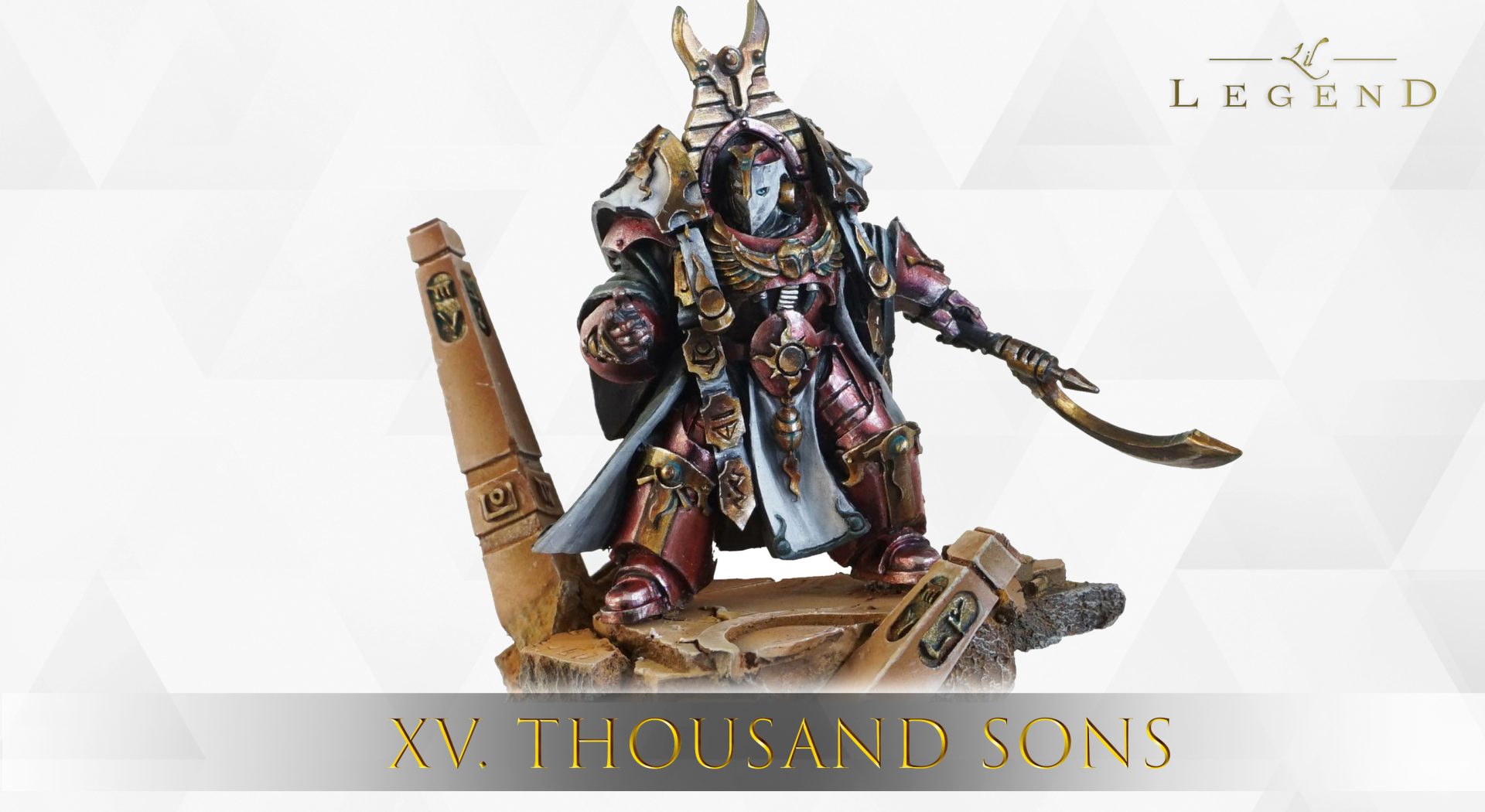 How to Paint Thousand Sons Masterclass Lil Legend Studio